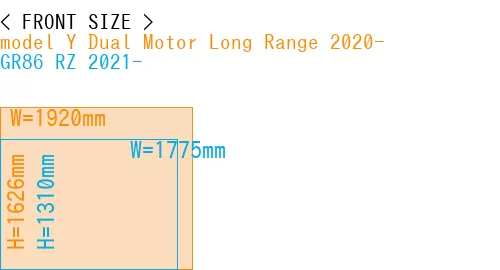 #model Y Dual Motor Long Range 2020- + GR86 RZ 2021-